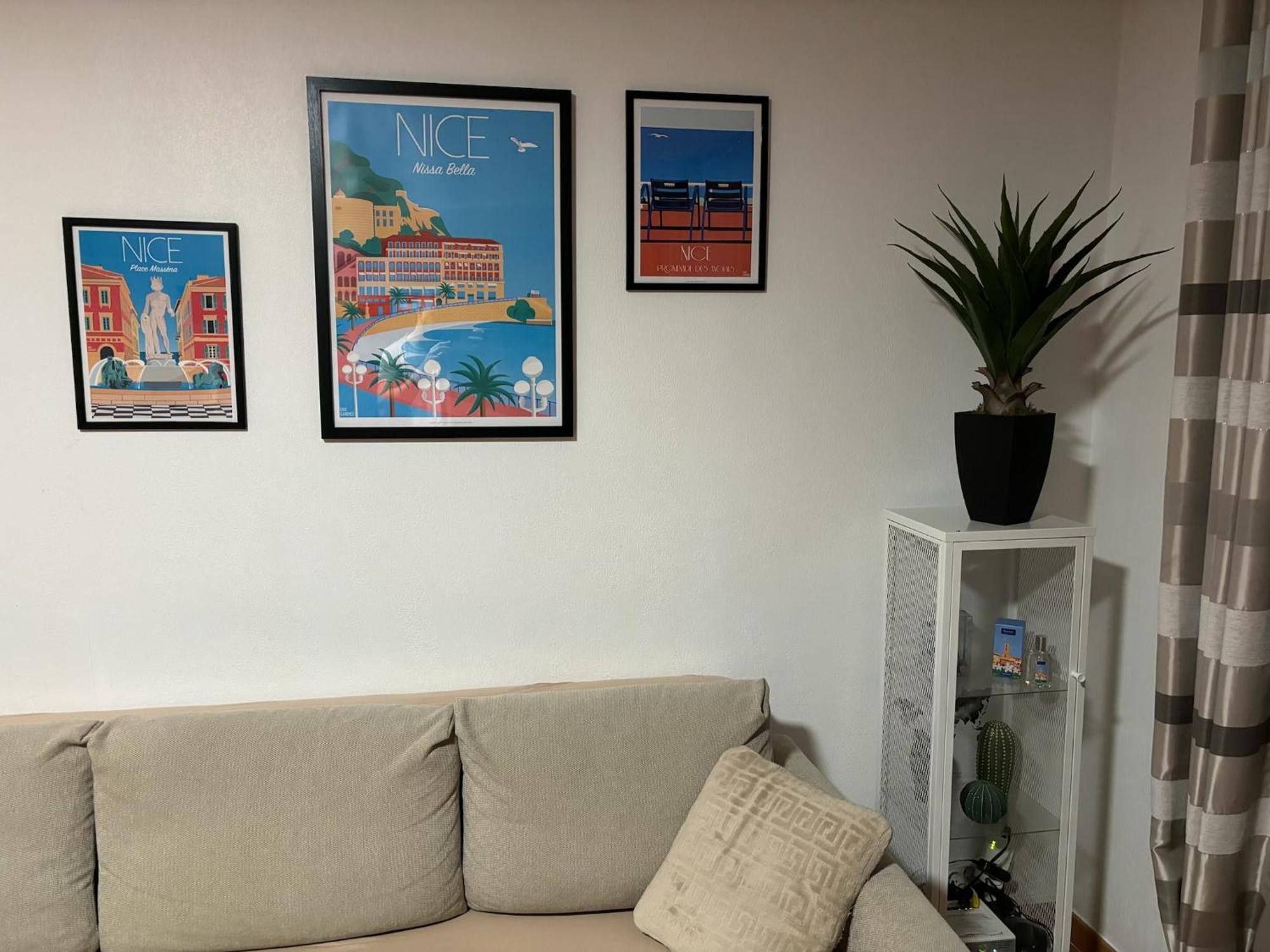 Appartement Relaxant Ницца Экстерьер фото